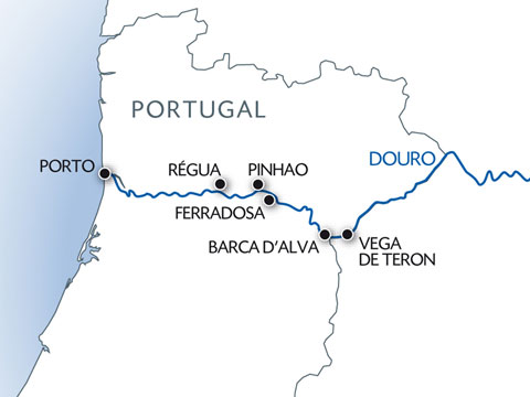 Crociera sul Douro, la Valle del Douro.